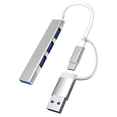 HUB Adaptador Multipuertos 3 en 1 - USB C a 1*USB3.0, 1*HDMI, 1*PD