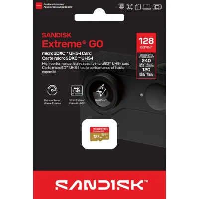 SanDisk Extreme GO microSDXC 128GB (SDSQXGN-128G)