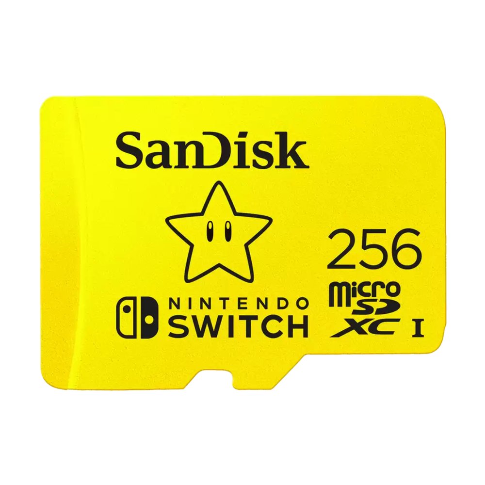 SanDisk microSDXC licenciada para Nintendo Switch 256GB (microSD) SDSQXAO-256G-GN3ZN