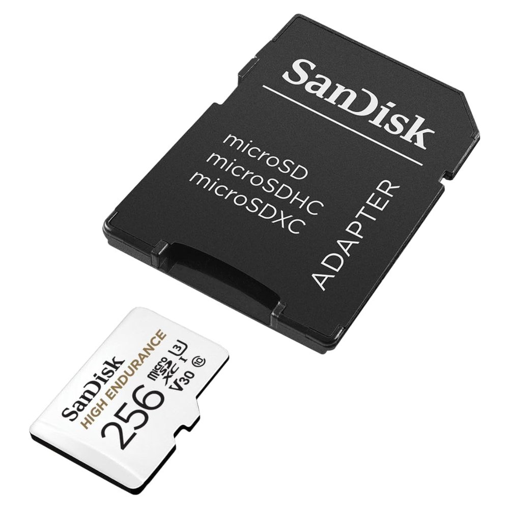 SanDisk High Endurance microSDXC 256GB grabación continua CCTV Dashcam SDSQQNR-256G-GN6IA