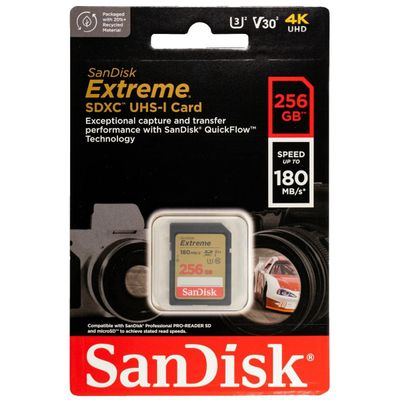 SanDisk Extreme SDXC 256GB (SDSDXVV-256G)
