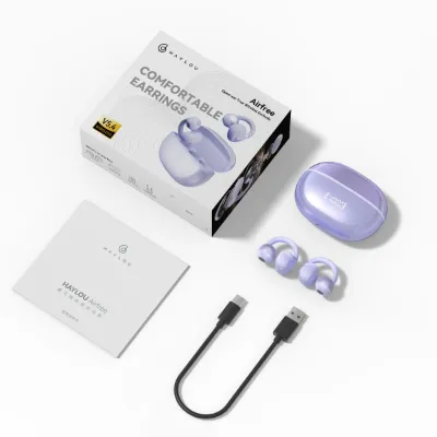 Audífonos Haylou Airfree Color Blanco