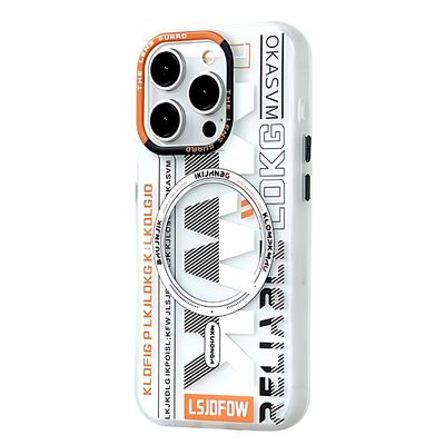 Funda de policarbonato para iPhone 15 Pro Max — Blanco