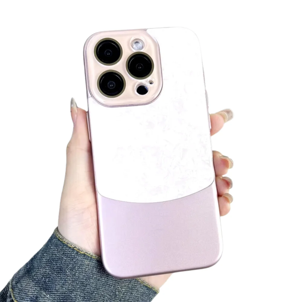 Funda de policarbonato para iPhone 15 Pro Max — Rosa