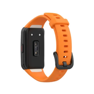 Correa Silicona para Honor Band 6/7/ Huawei band 6 Naranja