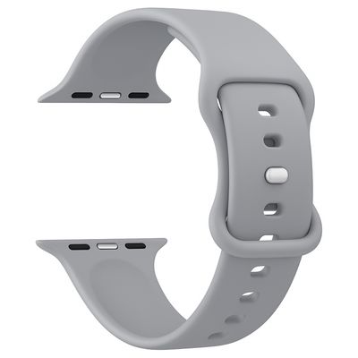 Correa de silicona Apple Watch Series 10/9/8/ultra 42/44/45/46/49 mm - GRIS
