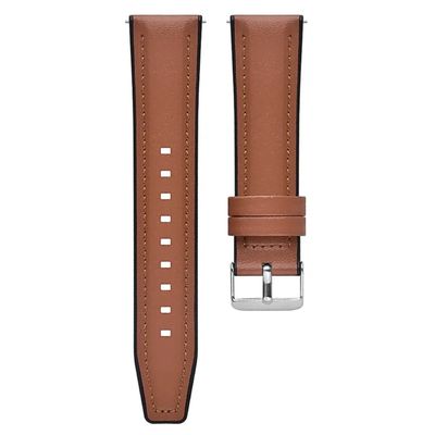 Correa Cuero Elegante Smartwatch 22 mm