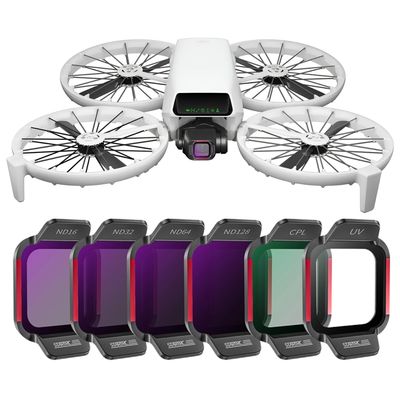 Juego de filtros STARTRC 6 en 1 para DJI Flip (CPL/UV/ ND16/32/64/128)