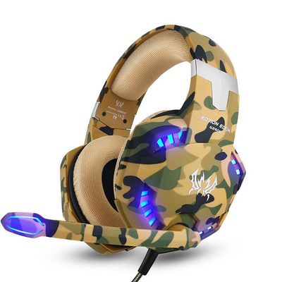 Audífonos gamer Kotion G2600 con luz LED