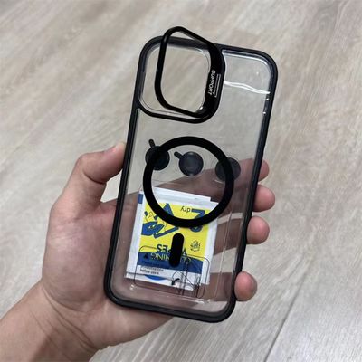 Funda de acrílico para iPhone 16 — Negro