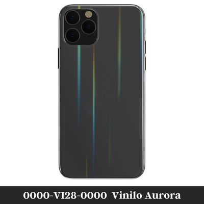 Laminas Hidrogel AURORA CELULAR - efecto Hipnótico Arcoíris - Trasera