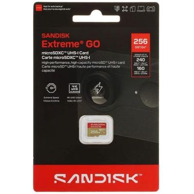 SanDisk Extreme GO microSDXC 256GB (SDSQXGN-256G)