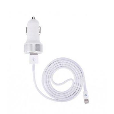 Cargador Para Carro con Cable Tipo C Original Devia 2USB 2.4A