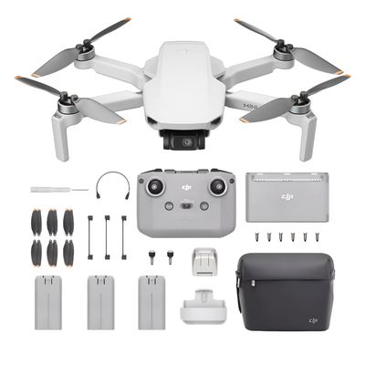 Drone DJI Mini 4K Fly More Combo RCN13 Baterías Inteligentes (31 min) Cámara 4K Para Crea