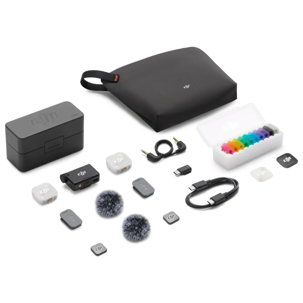 Micrófono inalámbrico DJI Mic Mini 2 (2 TX + 1 RX)