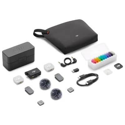 Micrófono inalámbrico DJI Mic Mini 2 (2 TX + 1 RX)