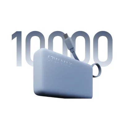Power Bank Xiaomi 67W 10000 (Integrated Cable) Azul