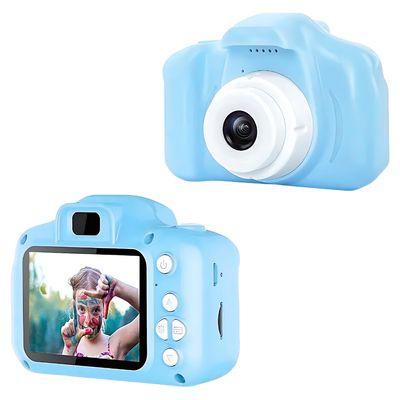 Cámara Digital Para Niños Fotos Vídeos Juego Incorporado CN CT-P10 — Azul