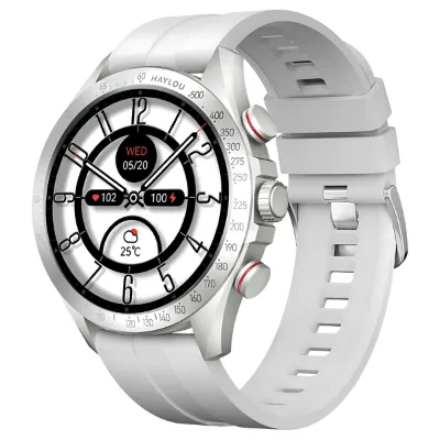 Smartwatch Haylou Solar pro LS18 - Plateado